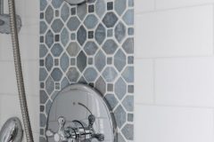 Shower tile detail