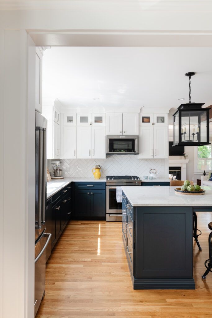 Milton Blue and White Kitchen