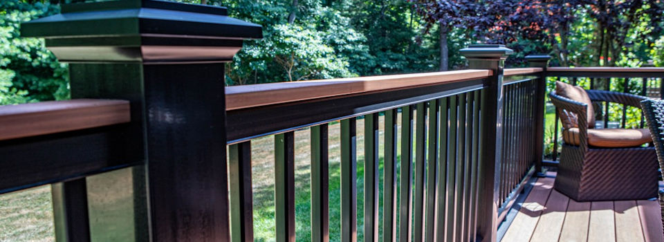 Composite Deck Railing, Outdoor Composite Railing