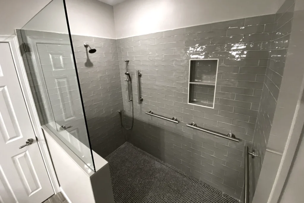 Handicap Shower Remodel, Hanson MA