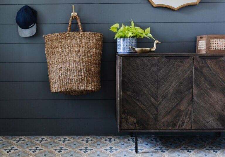 Mudroom tile