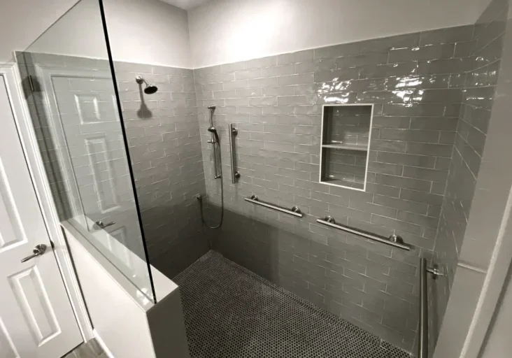 Handicap Shower Remodel, Hanson MA